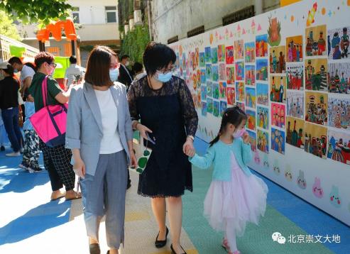 艺术点亮童心 大地陪伴成长 北京市大地实验幼儿园开展儿童节创意画展