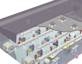 广州工厂车间降温设备哪家好，厂房降温降温工程施工？
