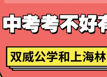 中考考不好有什么出路？双威公学和上海林国荣怎么选？